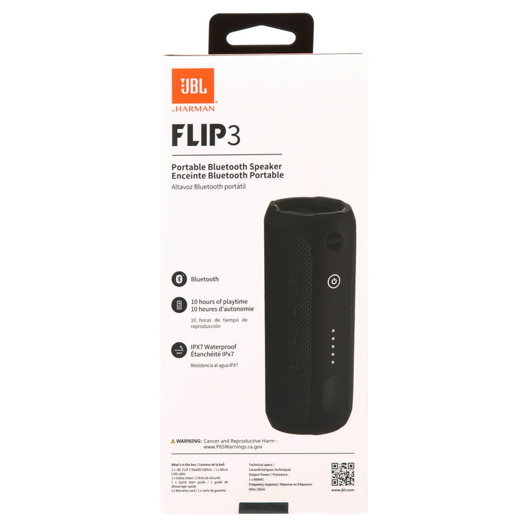 JBL Flip Stealth Portable Bluetooth Black -