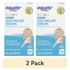 (2 pack) Equate Infants’ Dye-Free Simethicone Gas Relief Drops, 20 mg, 1 fl oz