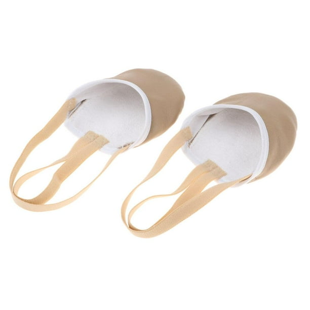 Ballet Purpurina Correas Zapatillas De Ballet Para Niñas - Suela De Cuero Dividida, Purpurina, Ajuste Elástico Calzado Baile Infantil Profesional