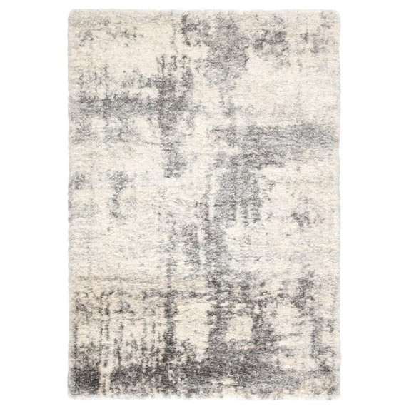 Jaipur Living Serenade Abstract Ivory Light Gray Area Rug 2'X3'