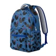 thumbnail image 2 of "Chicken Print School Backpack for Teens & Adults - Waterproof Laptop Backpack for High School & University, Stylish & Lightweight Bookbag, Comfortable for Travel & Daily Use", 2 of 6