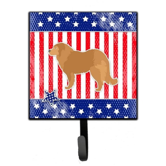Carolines Treasures BB3325SH4 USA Patriotic Caucasian Shepherd Dog Leash or Key Holder