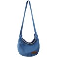 thumbnail image 1 of Bolso mano Ygjytge Vaqueros con asa superior mensajero Tela Vaquera Suave informal mujer, 1 of 9