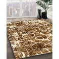 thumbnail image 2 of Ahgly Company Indoor Rectangle Abstract Saddle Brown Abstract Area Rugs, 8' x 12', 2 of 6