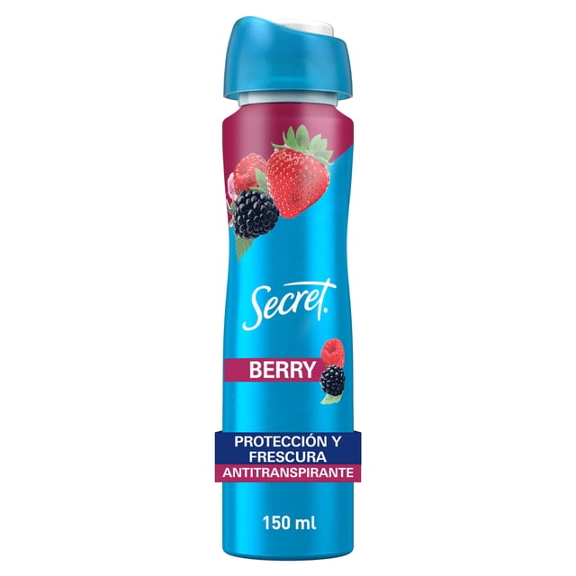 Antitranspirante Secret Spray Berry 150 ml