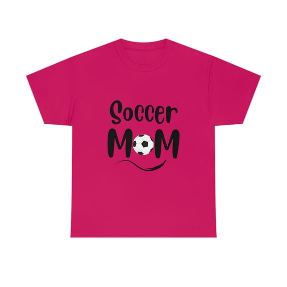 Unisex Heavy Cotton Tee Soccer Mom T-Shirt Soccer Mom Tee 5XL
