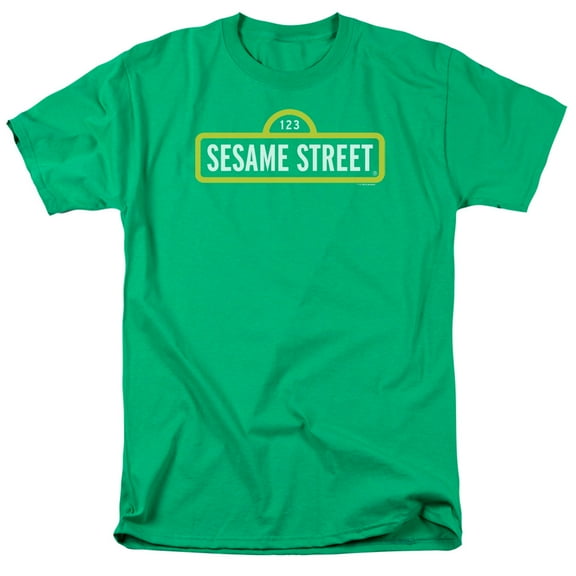 Sesame Street Logo Officially Licensed Adult T Shirt
