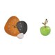 thumbnail image 1 of Reloj de pared,Reloj de pared moderno,reloj decorativo de pared,Estatua,Estatua de fruta artificial Escultura Artesanías,Colección de figuras de cerámica para decoración del hogar, 1 of 8