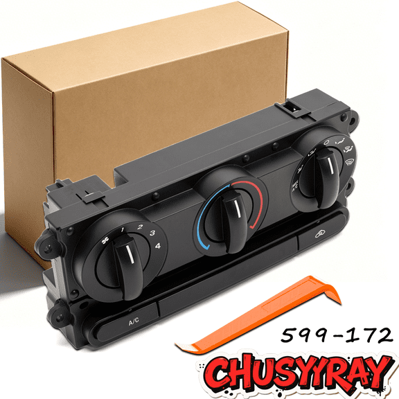 599-172 A/C Heater Control Panel HVAC Climate Control Module For 2005-2008 FORD F150 Replacement 5L3419980AA,5L3Z19980AA