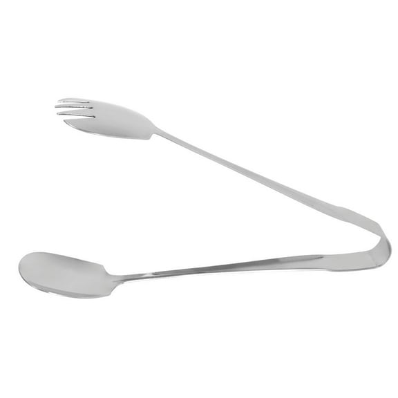Hubert® Stainless Steel Salad Server Tongs - 8"L