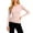 Pink_002, variant on Domuza Women Under Scrub Top Crew Neck Long Sleeve Solid Color Tshirts Fall Winter Thermal Comfort Soft Regular Fit Base Layer Pullover Light Blue XL