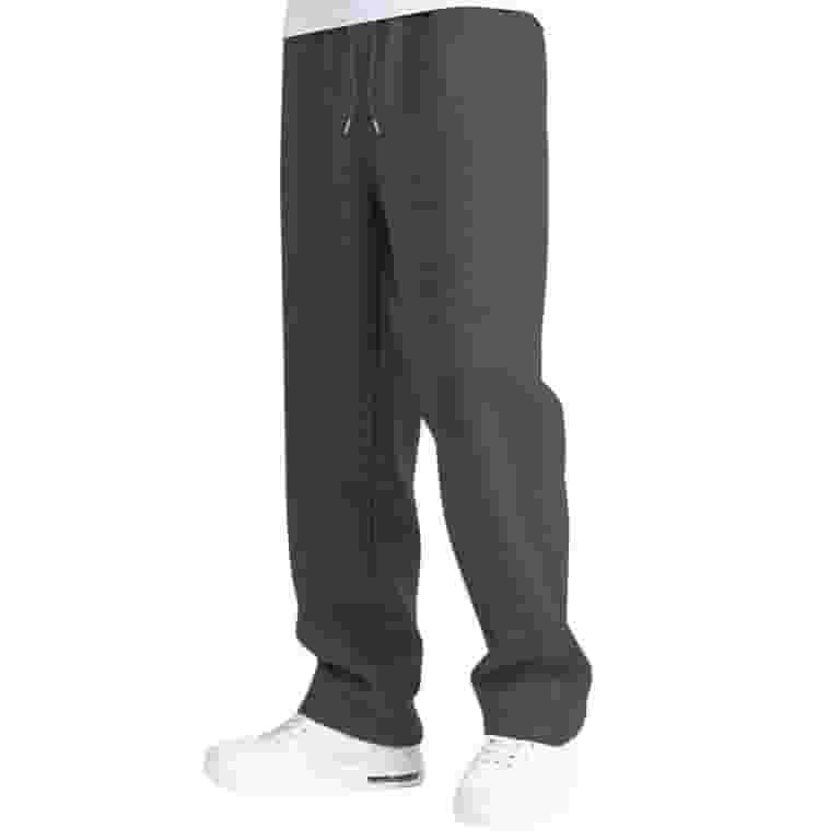 Mens Fleece Lined Sweatpants Large Size Wide Straight Leg Mens Fleece Lined Sweatpants Large Size Wide Straight Leg