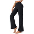 thumbnail image 2 of Rosvigor Womens Flare Yoga Pants High Waisted Bootcut Leggings No Front Seam Buttery Soft Leggings for Workout Gym Casual, 2 of 8