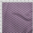thumbnail image 3 of oneOone Cotton Poplin Fabric Flame Stitch Print Fabric By The Yard 42 Inch Wide, 3 of 4