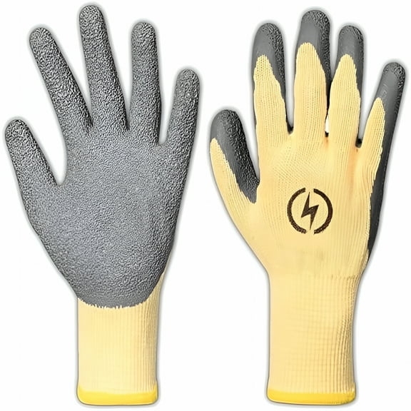 GJX Electrical Insulated Gloves, 400V Voltage Resistance Electrician High Voltage Gloves, Flame Retardant Work Gloves