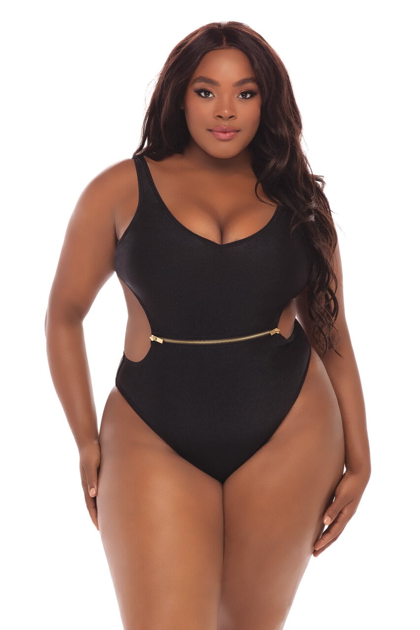 plus size one piece swimsuits walmart