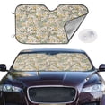 thumbnail image 2 of Balery Daisy Print Car Windshield Sun Shade,Windshield Sunshade for Car Pickup Truck SUV Accessories-, 2 of 7