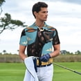 thumbnail image 3 of Honeii Whimsical Cartoon Cow Print Polo Shirt, A Classic Short-Sleeved, Button-Down Golf Shirt for Men,Mens Polo Shirts Short Sleeve-X-Large, 3 of 6