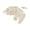 Beige, variant on Loicainy Baby Toddler Girls Fall Clothes Set 3 6 12 18 24 Months 2T 3T Lace Trim Long Sleeve Doll Collar Tops and Elastic Waist Pants Headband Outfits