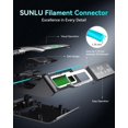 thumbnail image 3 of SUNLU Official Filament Connector, 400Pcs PTFE Sleeve Filament Splicer for 3D Printer Filament 1.75mm, Fast Heating Filament Welder Compatible with PLA PETG TPU ABS, 3 of 9