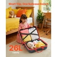 thumbnail image 3 of VEVOR Valise à Chevaucher 18 Pouces Légère pour Enfants, Trottinette avec Roues, 3 of 9
