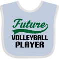 thumbnail image 3 of Inktastic Future Volleyball Player Boys Baby Bib, 3 of 4