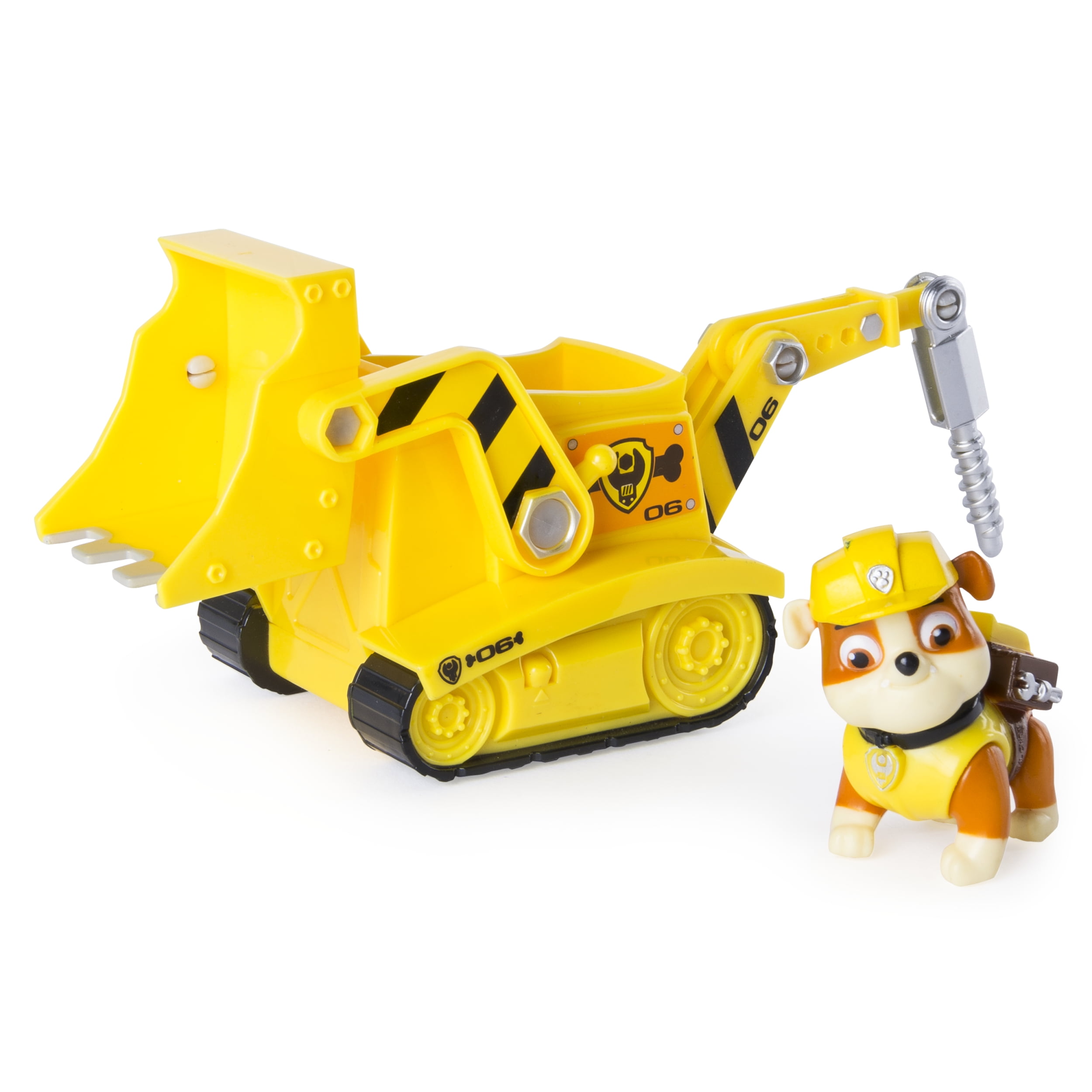 bejdsemiddel last Lodge Paw Patrol - Rubble's Diggin' Bulldozer - Figure and Vehicle - Walmart.com