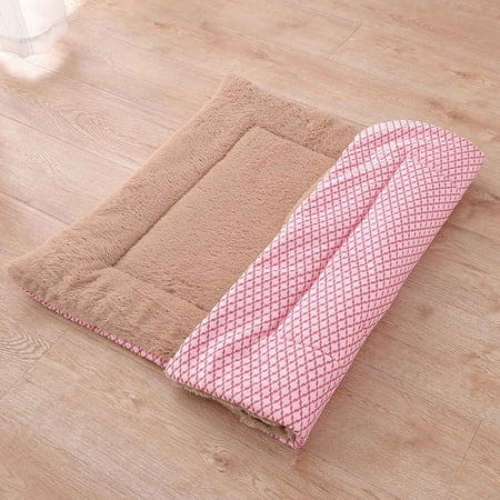 

Small Dog Bed Washable Dog Crate Mattress Calming Fluffy Anti Anxiety Dog Beds Deluxe Plush Dog Mat With Anti Bottom