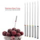 thumbnail image 5 of Tenedores De Postre Tenedores De Postre De Acero Inoxidable Mini Ensalada Tenedores De Degustación De Frutas Para Barbacoa Cocina Cocinar Comida 6 Uds Sweethay HA022587-00, 5 of 7