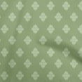 thumbnail image 1 of oneOone Cotton Cambric Light Green Fabric Geometric Diy Clothing Quilting Fabric Print Fabric By Yard 42 Inch Wide, 1 of 4