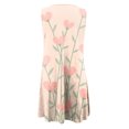 thumbnail image 4 of Ichuanyi liquidación boho boho vestido floral estampado de verano smessess beach mini vestidos ICHUANYI WER2023081603285, 4 of 4