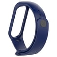 thumbnail image 1 of Correa de repuesto de correa de muñeca de silicona para Xiaomi Mi Band 3 (azul oscuro), 1 of 4