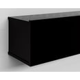 thumbnail image 6 of Sculley 71'' Floating Tv Stand Wooden Black, 6 of 10