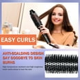 thumbnail image 5 of Updated Hot Brush, 1.5-inch Negative Ion Purge Quick Hot Round Brush creates salon-quality blowouts, reducing frizz and making hair shinier and smoother (Millennium Pink), 5 of 10