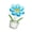 Lake blue, variant on Gieenan Charm Crystal Sun Flowers Figurine Car Accessories Dazzlings Rearviews Charm