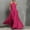 Dresses-500Hot Pink, variant on Dresses for Women Halter Sleeveless Maxi Dress Flowy A-Line Long Dress with Pockets Elegant formal Resort Beach Wedding Guest Dinner Dress Yellow XL