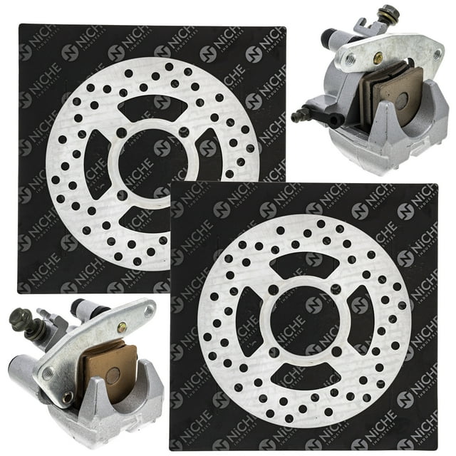 Niche Front Brake Rotor Caliper Kit for Yamaha Grizzly 600 5LP-2580T-00-00 MK1007973