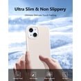 thumbnail image 5 of iPhone 15 Plus Case,Liquid Silicone Slim Shockproof Protective iPhone 15 Plus 6.7 inch Phone Case [Microfiber Lining] (Stone)…, 5 of 12