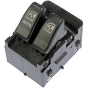 Dorman 901-030 Front Driver Side Power Window Switch - Front Left, 2 Button for Specific Chevrolet / Oldsmobile Models