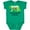 Kelly Green, variant on Inktastic Smoky Mountains, Tennessee Mountains and Bear Shape Boys or Girls Baby Bodysuit