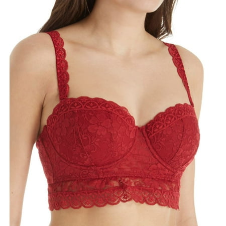 

Women s Pour Moi 84001 Rebel Convertible Longline Bra (Red 32DD)