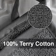 thumbnail image 2 of RITZ Terry Pocket Mitt Set, 4-Pack, Graphite, 2 of 6