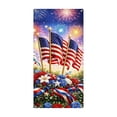 thumbnail image 2 of QuanTara Patriotic Door Cover, 4th of July Door Decoration 70.87x35.43in,independence Day Hanging Background Cloth for Front Door, Wall, Anniversary Celebration, 2 of 6