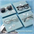 thumbnail image 4 of 100 pcs Transparent Price Tags Sleeve for Glasses 3.7x3 cm Slip-on Eyeglasses Protector Label Tag Holder for Spectacle Frames Glasses Frame, 4 of 5