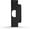 Matte Black, variant on Mega Handles Standard ASA Strike Plates for Doors, Stainless Steel, Simple Installation, 4-7/8" x 1-1/4", Mounting Holes 2-1/8" Apart