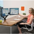 thumbnail image 2 of Fellowes Platinum Dual Monitor Arm Up to 27 8042501, 2 of 12