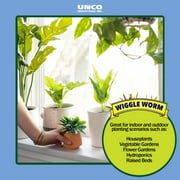 Wiggle Worm 100% Pure Organic Mineral-Dense Worm Castings Fertilizer, 15lbs, 4 Pack - Improves Soil Fertility and Aeration for Growing Better Houseplants, Vegetables, and More
