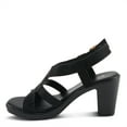 thumbnail image 4 of Patrizia Women's DRINA Slingback Cross-Over Heeled Sandals Black EU 40 / US 9, 4 of 5