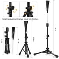 thumbnail image 7 of Baseball Batting Tee for kids, Portable Softball Baseball Tees for Hitting, Extral Height Adjustable Angel Baseball Ball Caddy, Easy to Assemble, Intensive Support Frame, Batting Training Practice, 7 of 7