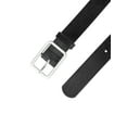 thumbnail image 2 of INSPIRE CHIC Ladies Skinny Belts PU Casual Shiny Waist Belt for Dress Jeans Single Pin Buckle Black, 2 of 4